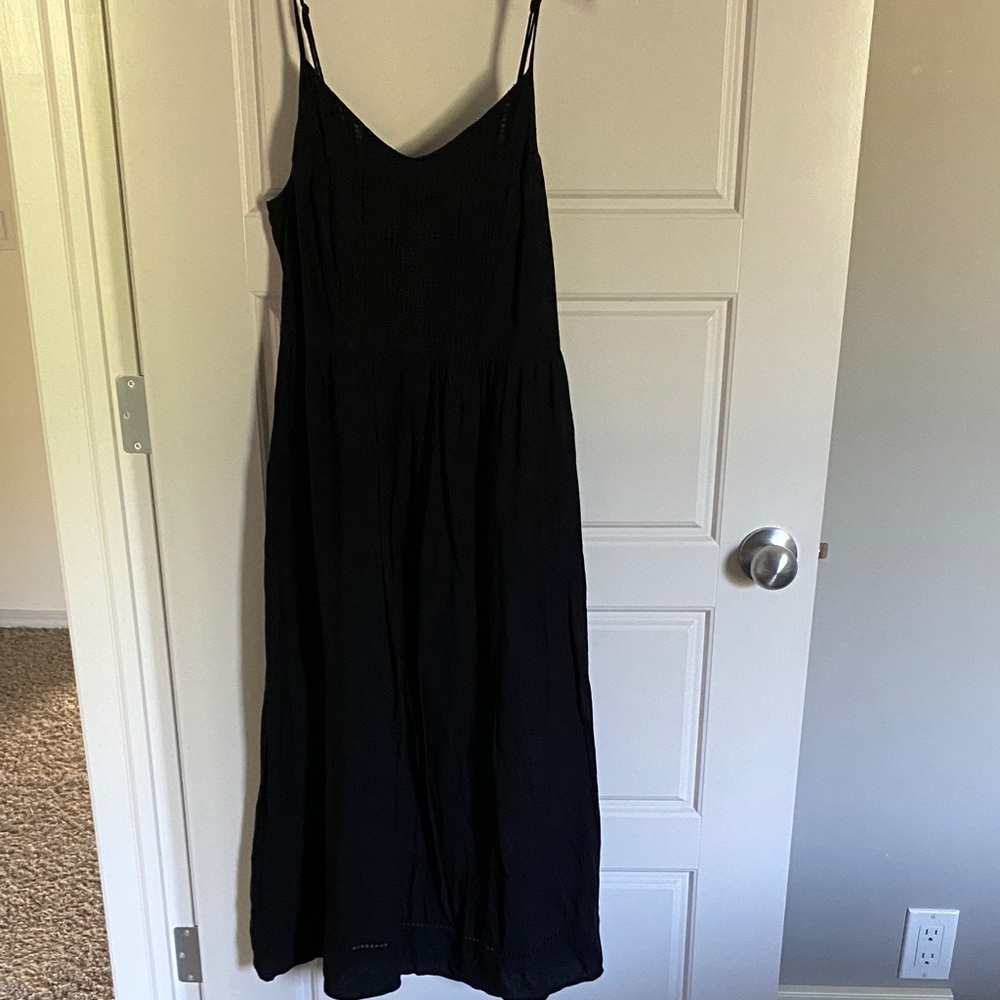 Old Navy Black Maxi Dress